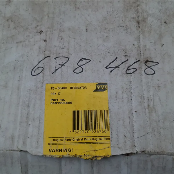 ESAB 678468 PAK 17 0481995880 678454