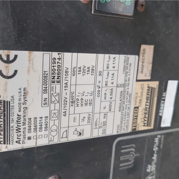 Hypertherm Arcwriter 084004