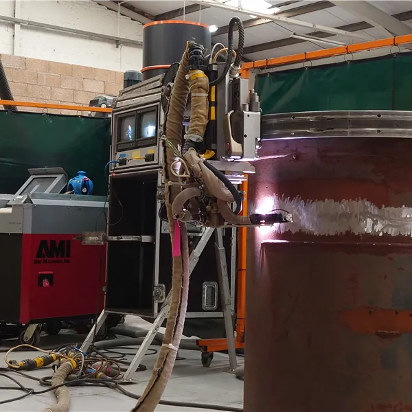 AMI 415 Orbital Welder with Model 52 with remote Vision System