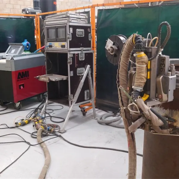 AMI 415 Orbital Welder with Model 52 with remote Vision System