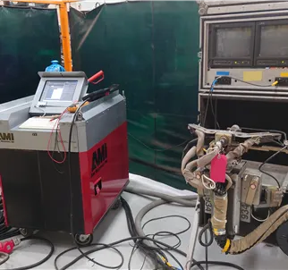 AMI 415 Orbital Welder with Model 52 with remote Vision System