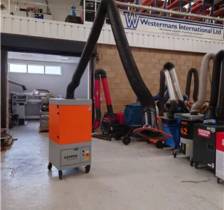 Kemper Filtermaster XL, 4m Arm Fume Extractor self cleaning 