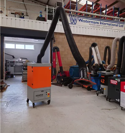 Kemper Filtermaster XL, 4m Arm Fume Extractor self cleaning 