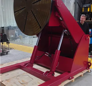 New West 5,000kg 3 Axis Hydraulic Welding Positioner 
