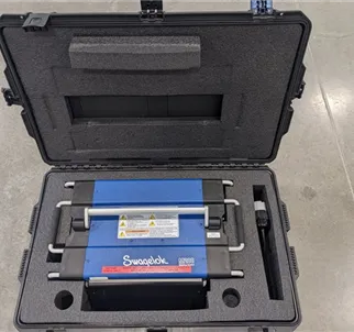 Swagelok M200 Orbital welder + Series 5 head + fixture block