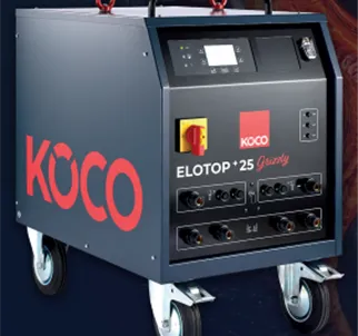Koco ELOTOP Grizzly Drawn Arc Stud Welder - For Shear Studs, Dual Gun 