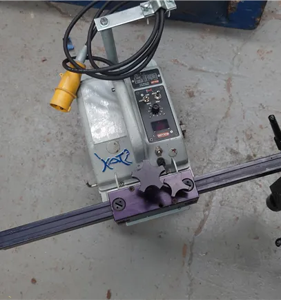 Gullco 191 welding & cutting tractor for solid or flexible track