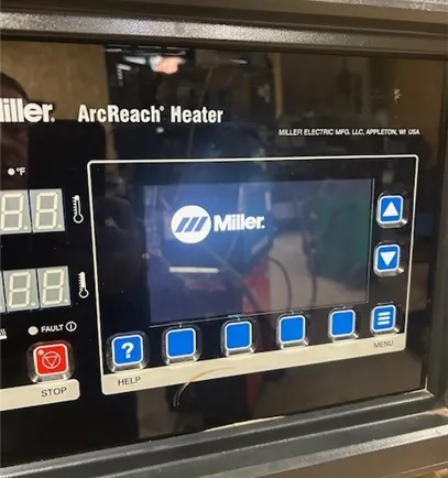 Miller ArcReach pre heat Induction Heating System, air-cooled