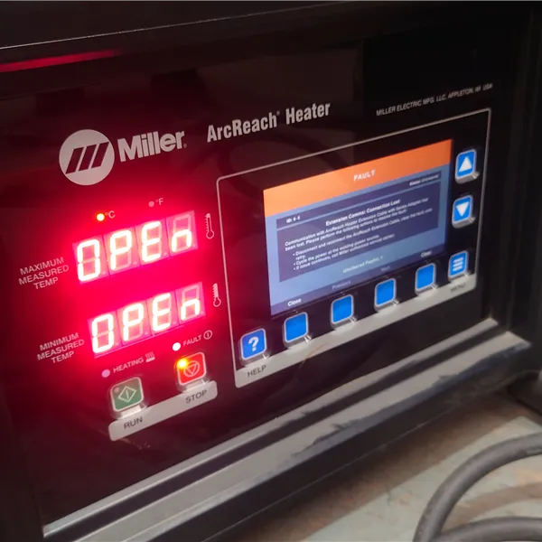 Miller ArcReach pre heat Induction Heating System, air-cooled