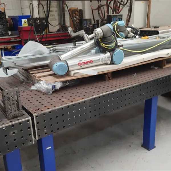 Universal UR10e Cobot welder with ESAB Aristo 500ix MIG set up