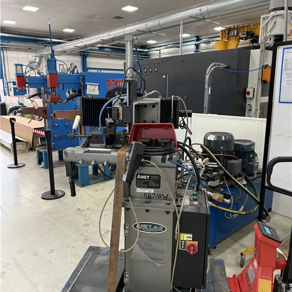 AMET Precision Seam Welder with Miller TIG - last used for bellows