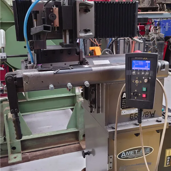 AMET Precision Seam Welder with Miller TIG - last used for bellows 