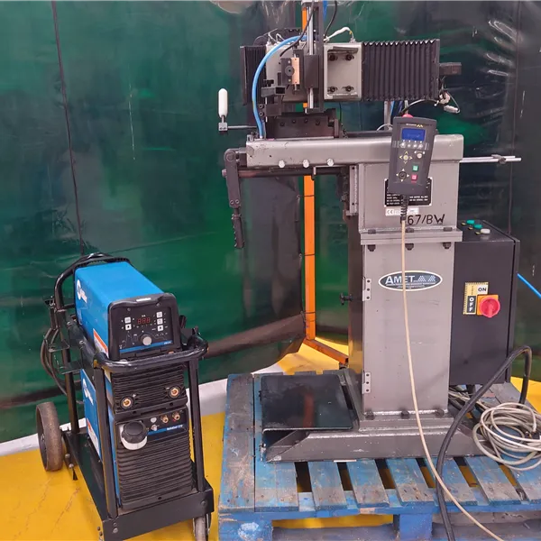 AMET Precision Seam Welder with Miller TIG - last used for bellows