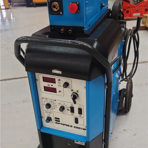 SAF Optipuls 380i w Synergic MIG welder, water cooled 