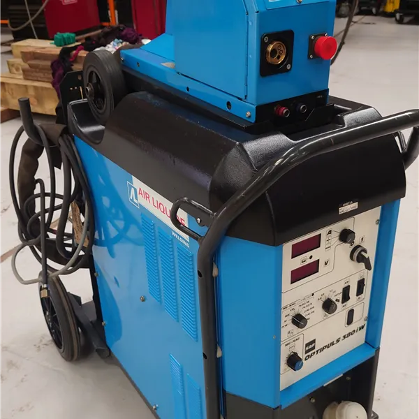 SAF Optipuls 380i w Synergic MIG welder, water cooled 