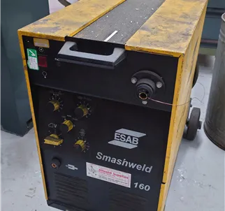 ESAB Smashweld 160 MIG welder, single phase from £375 - Ready to weld