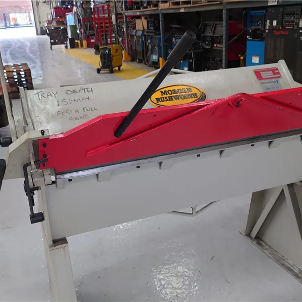 Morgan Rushworth BPC 1250 Manual Box & Pan Folder