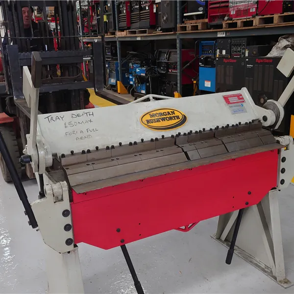 Morgan Rushworth BPC 1250 Manual Box & Pan Folder