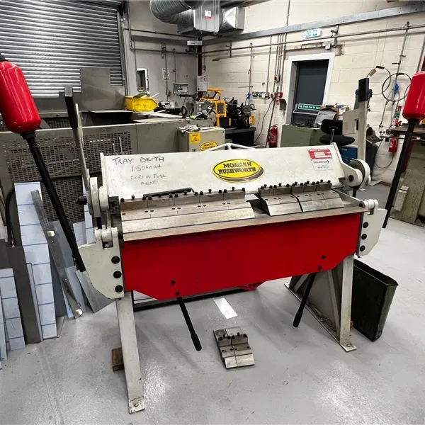 Morgan Rushworth BPC 1250 Manual Box & Pan Folder