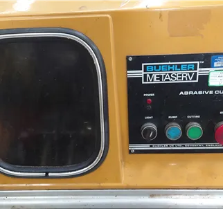 Buehler Abrasive cutter Metaserv and pump