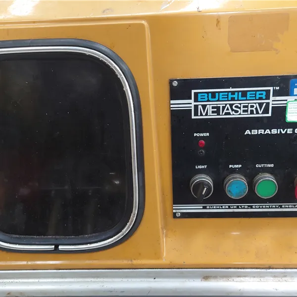 Buehler Abrasive cutter Metaserv and pump