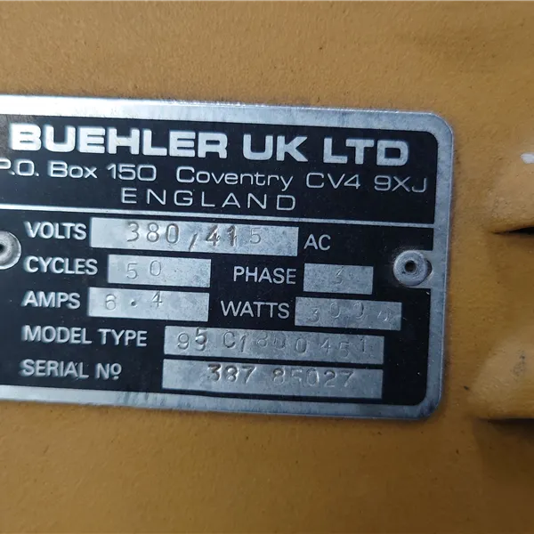 Buehler Abrasive cutter Metaserv and pump