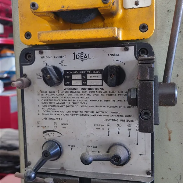 Startrite Ideal Band saw 30 RWS Blade welder