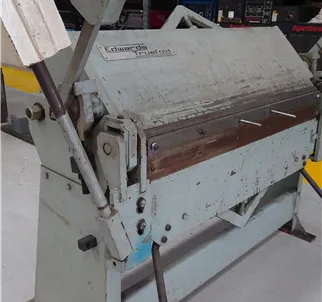 Edwards Truefold Sheetmetal Folding Machine - manual