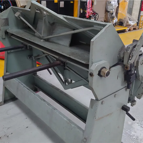 Edwards Truefold Sheetmetal Folding Machine - manual