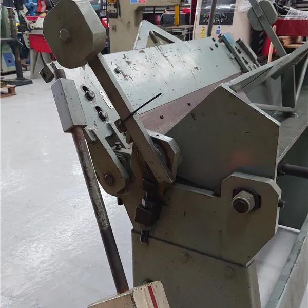 Edwards Truefold Sheetmetal Folding Machine - manual