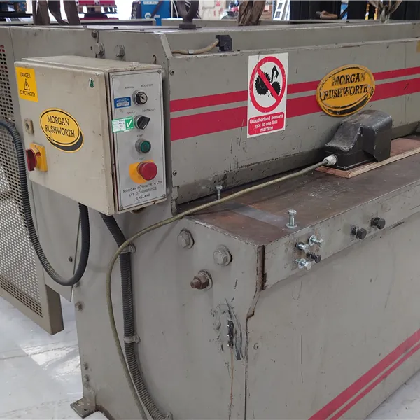 Morgan Rushworth Power Guillotine 3.5mm x 1000mm