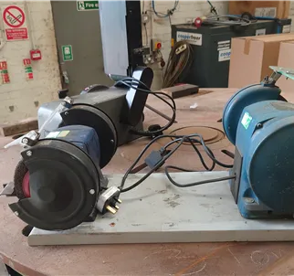 Bench top grinders/wire brush  240 Volts 25.00 each 