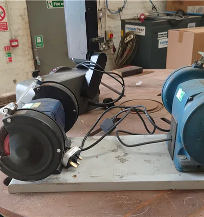 Bench top grinders/wire brush  240 Volts 25.00 each 
