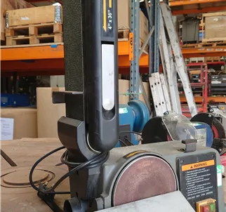 Belt & Disc Sander for metalwork, Chester, grinding, sanding, workshop