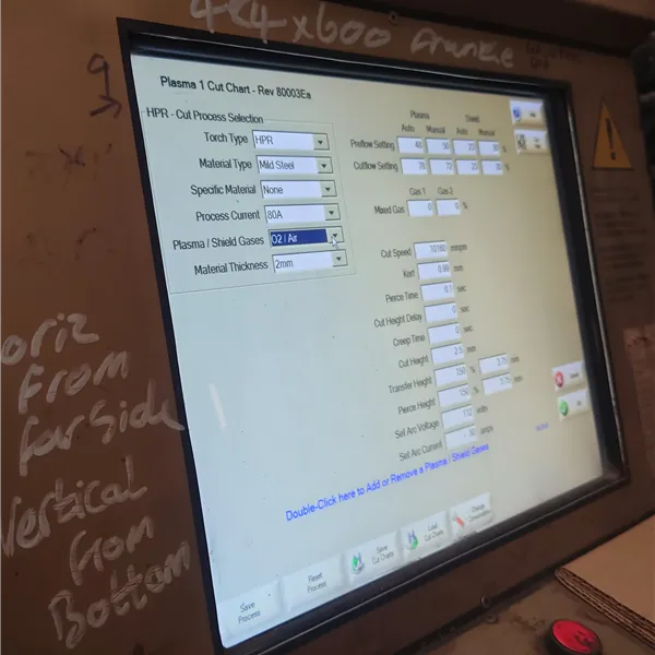 Morgan Rushworth HDP 30-60 CNC Plasma cutter with Hypertherm 260XD