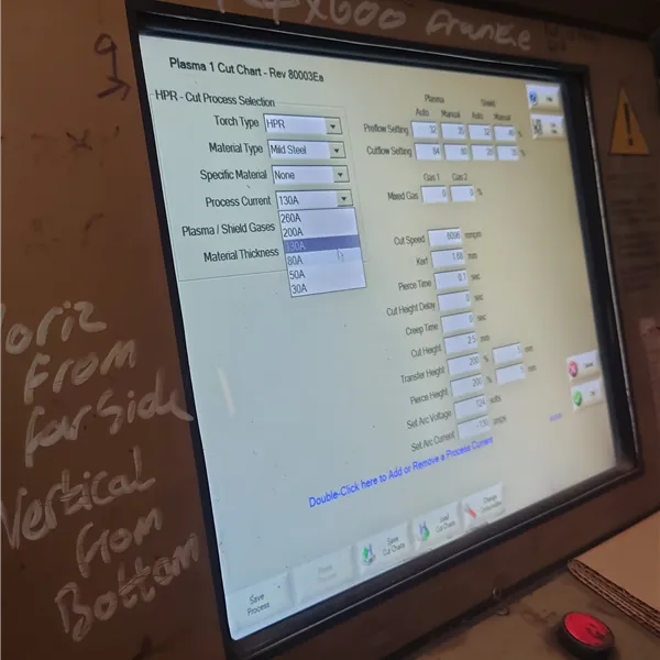 Morgan Rushworth HDP 30-60 CNC Plasma cutter with Hypertherm 260XD