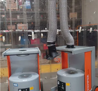 Kemper MaxiFil Mobile Fume Extractor awaiting new filters 
