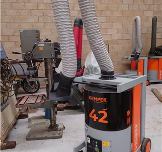 Kemper MaxiFil Mobile Fume Extractor awaiting new filters 