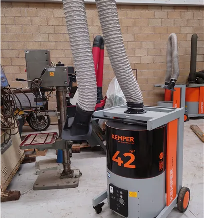 Kemper MaxiFil Mobile Fume Extractor awaiting new filters 