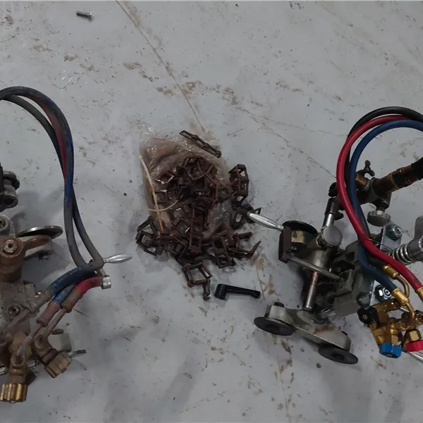 Manual Chain Pipe Cutting Machine, gas cutting