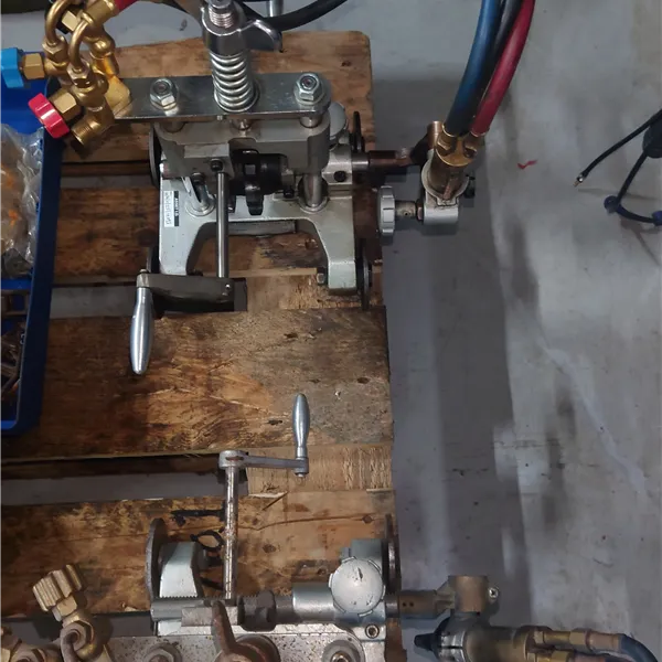 Manual Chain Pipe Cutting Machine, gas cutting