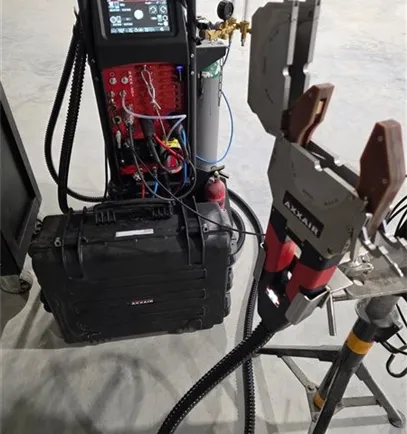 Axxair SAXX-201/SATFX Orbital welder with SATFX-76 As new 