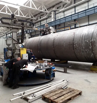 ESAB MKR 300 4x4 Column & Boom with SubArc & plasma/TIG welding