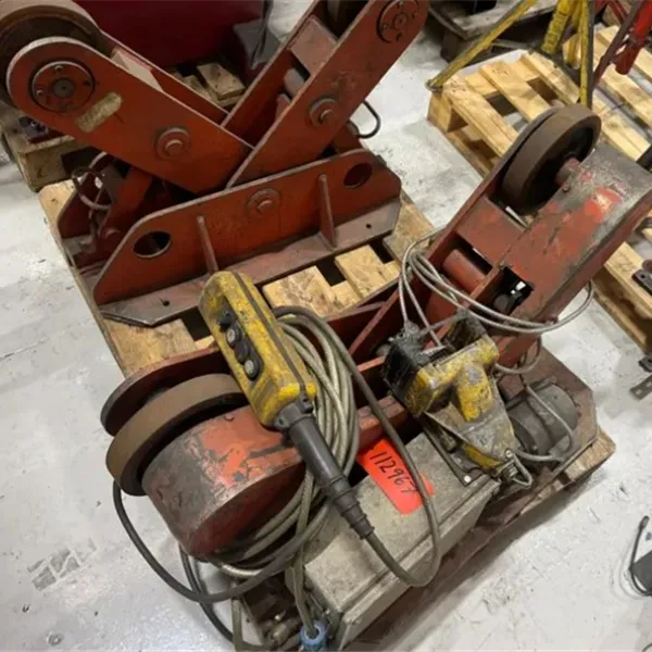 Bode 1/CR-40 Sizzer Type Welding Rotators 2 ton capacity