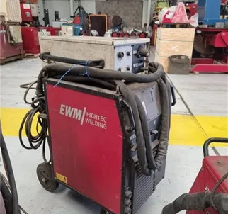 EWM Wega 500 MIG welder, water cooled package