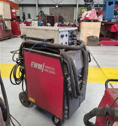 EWM Wega 500 MIG welder, water cooled package
