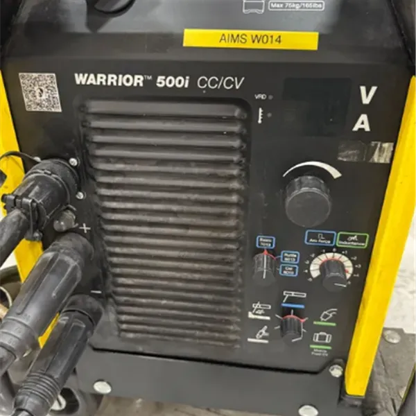 ESAB Warrior 500i cc/cv MIG welder with 304 wire feeder