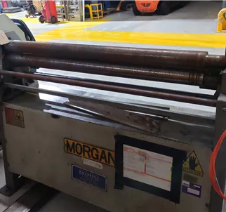 Morgan Rushworth TRS 1250/1.6 Manual Bending Rolls