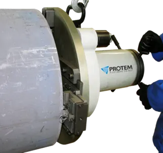 Protem US150 Beveler with Twin Hydraulic Drive - 150mm to 508mm