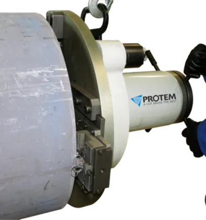 Protem US150 Beveler with Twin Hydraulic Drive - 150mm to 508mm